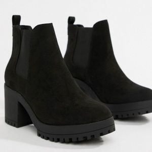 Chunky Heeled Boots